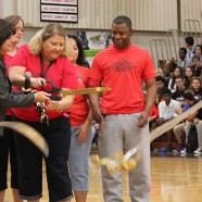 Academic Pep Rally Honors Principal Hargadine