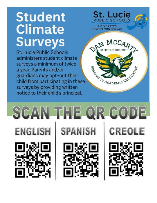 Parent Climate Survey Now Open – We Value Your Feedback!