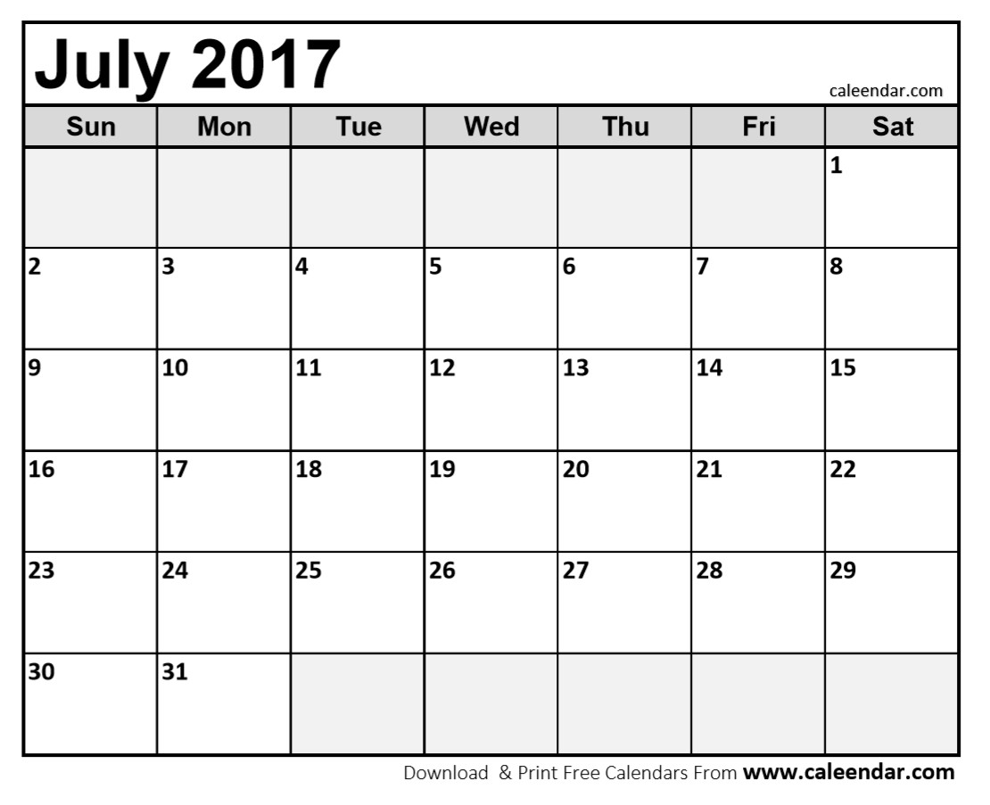 July 17 Calendar Fort Pierce Central