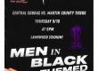 Football Game Thurs 9-10 Men in Black Theme