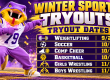 Winter Sports Tryout Dates