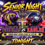Senior Night Showdown_ Cobras vs Eagles Senior Night Football-5:30 Senior Events and & 7:00 kickoff