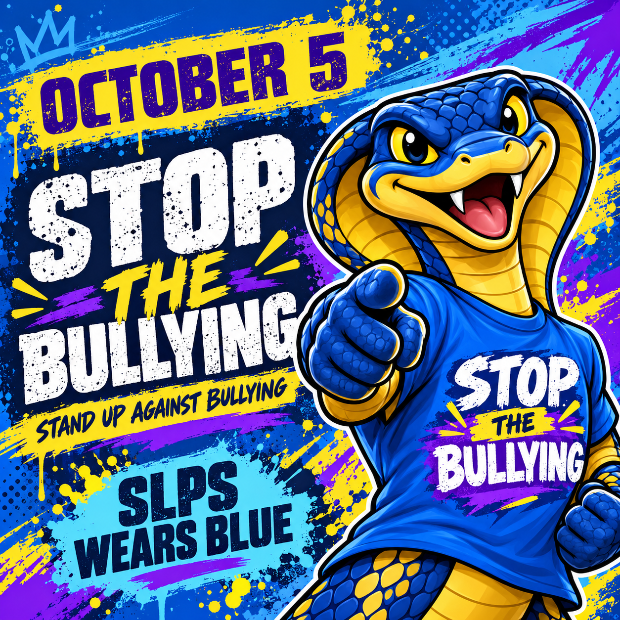 Stop the Bullying - October 5th - Wear Blue