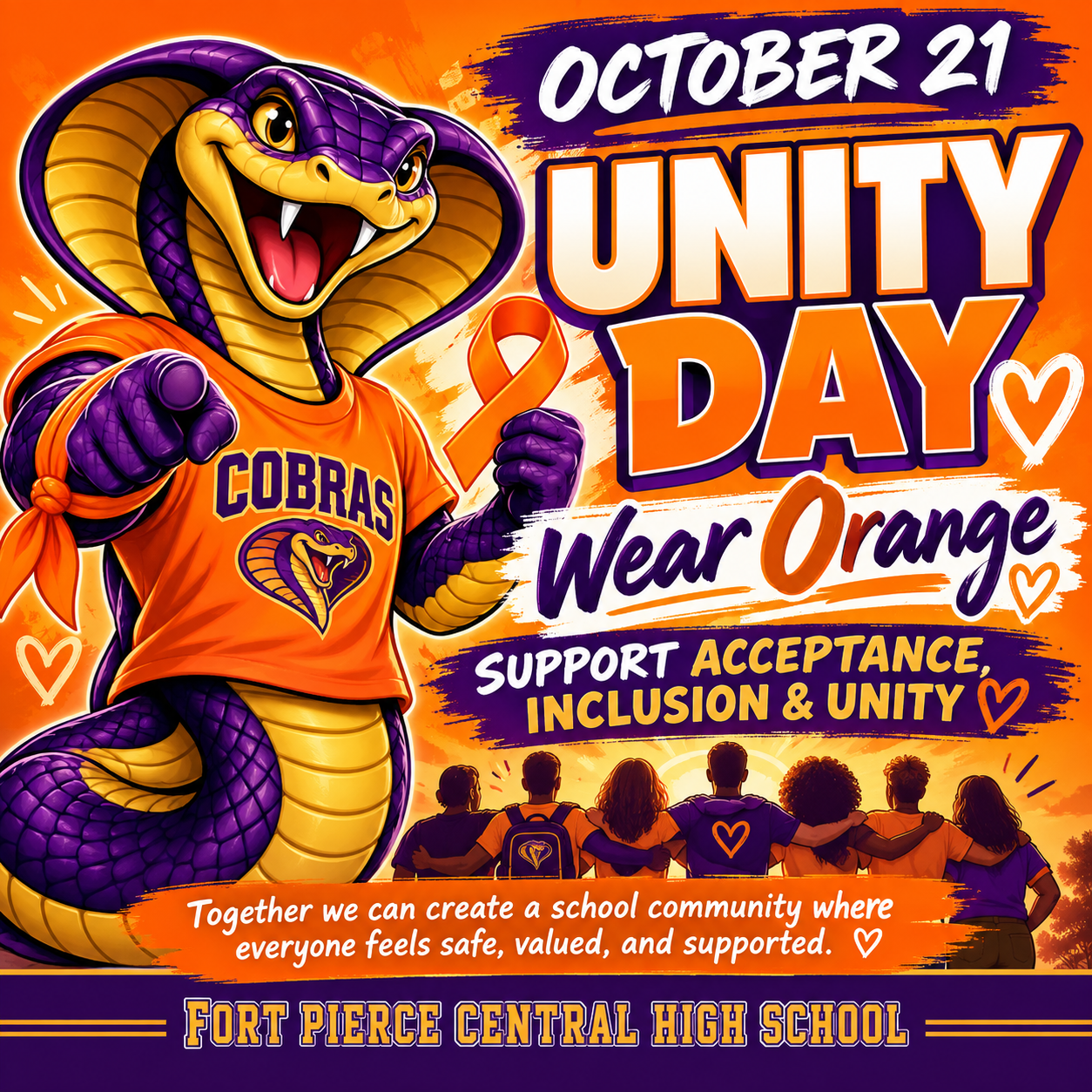 Unity Day_ Wear Orange Together Unity Day - Wear Orange Oct 21