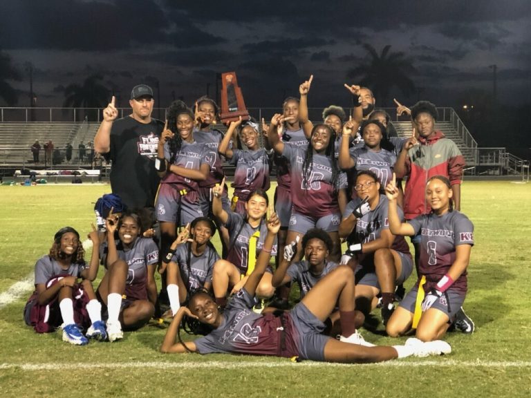 Panthers Flag Football District Champs! Fort Pierce Westwood