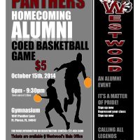 Alumni Coed Basketball game