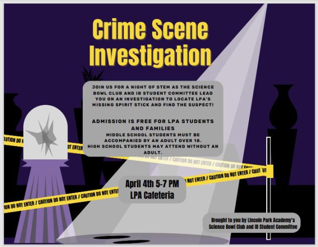 Crime Scene Investigation Night