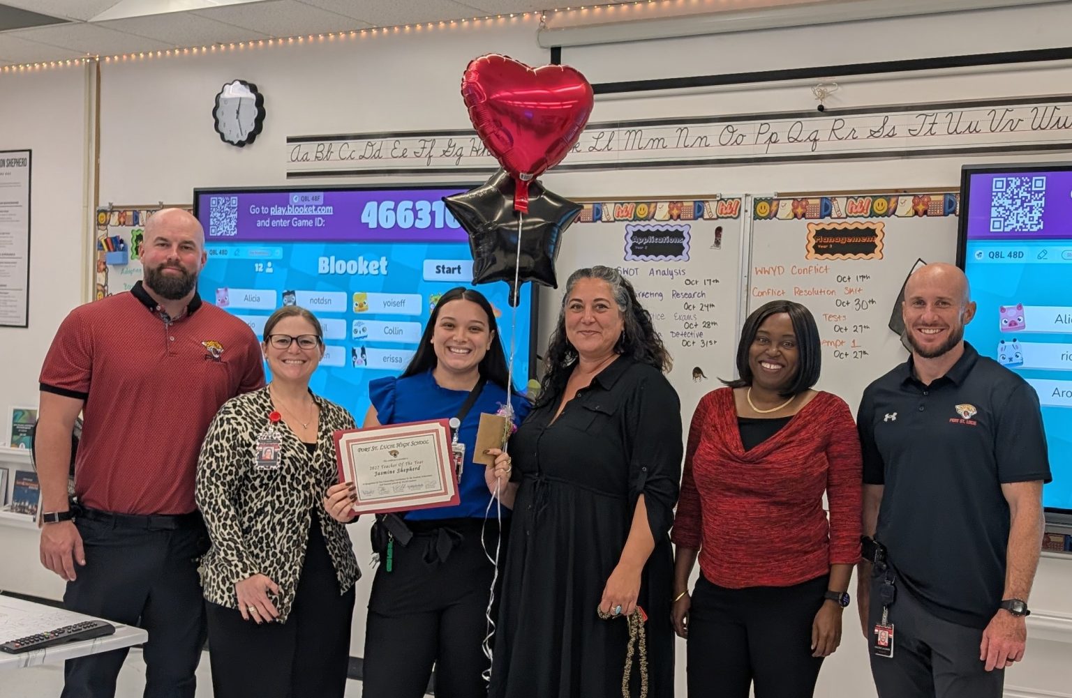Pslhs Port St. Lucie High Celebrates Outstanding Staff Members β Port St ...