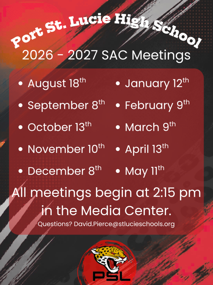 SAC Meetings Flyer