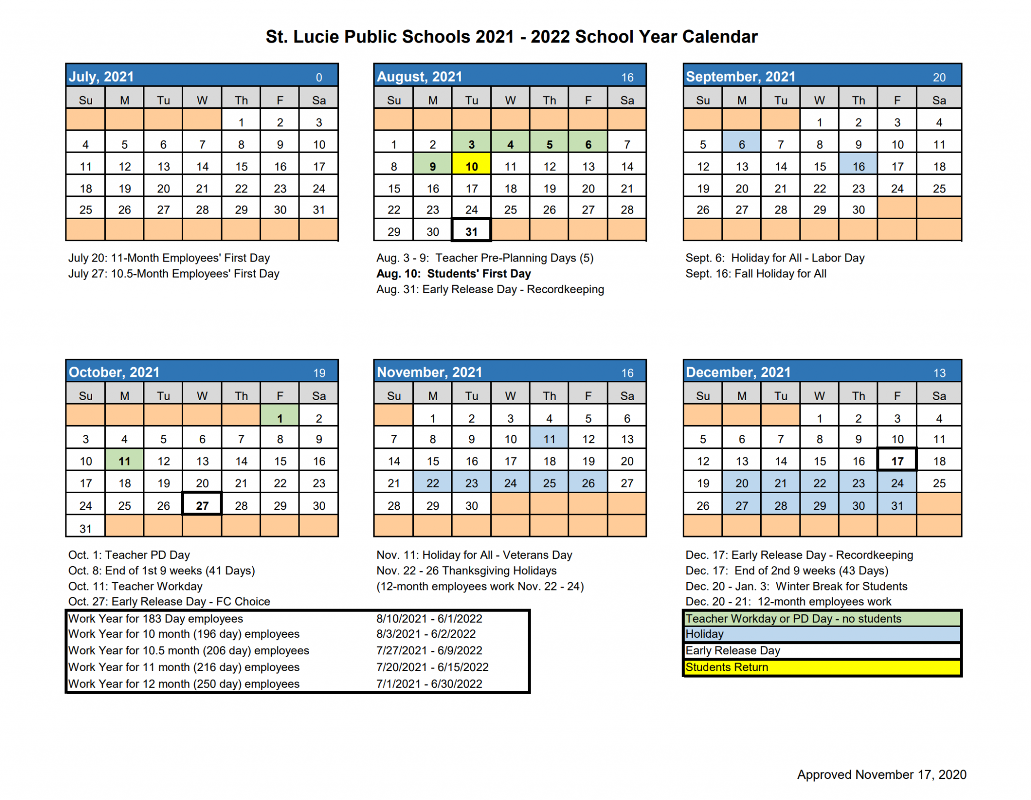 Calendar & Otter News River's Edge Elementary School
