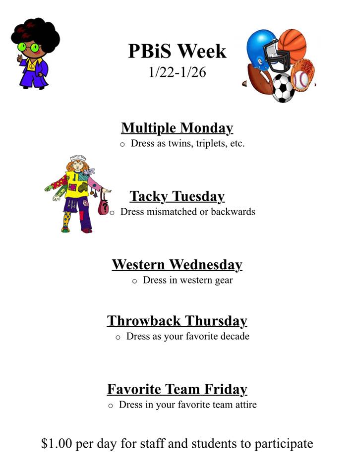 PBiS Week Samuel S. Gaines Academy K8