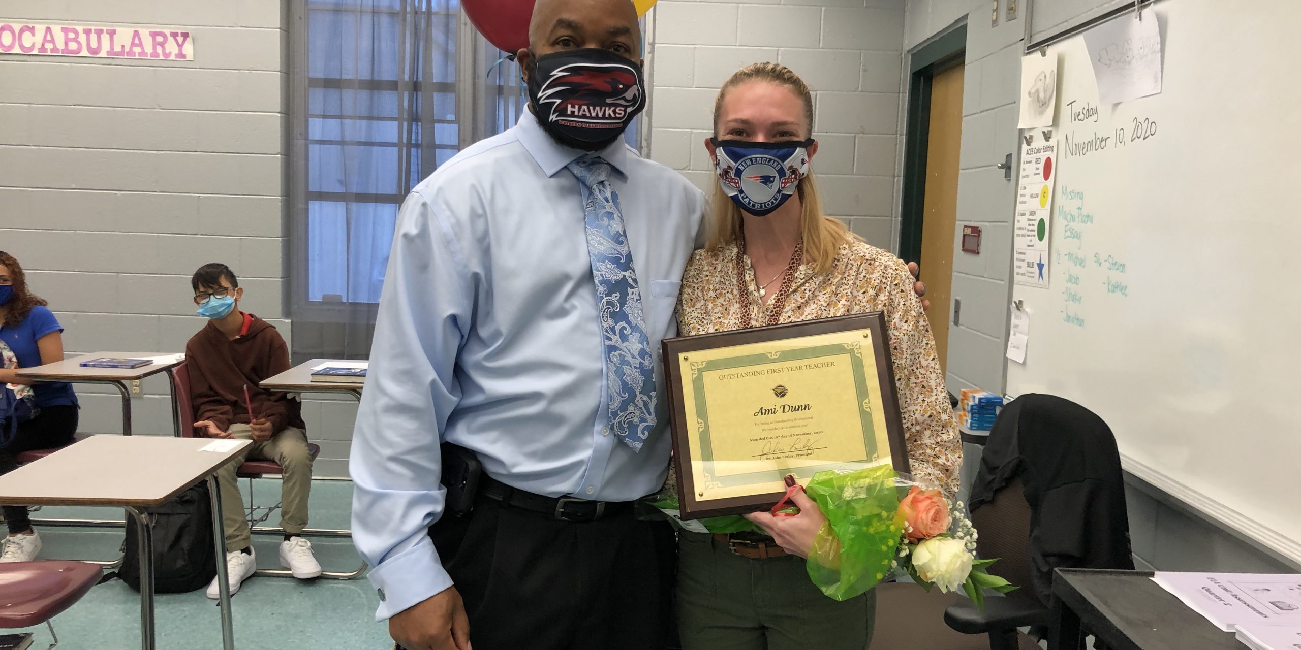 Congratulations Ms. Dunn, SOMS’s Outstanding First Year Teacher