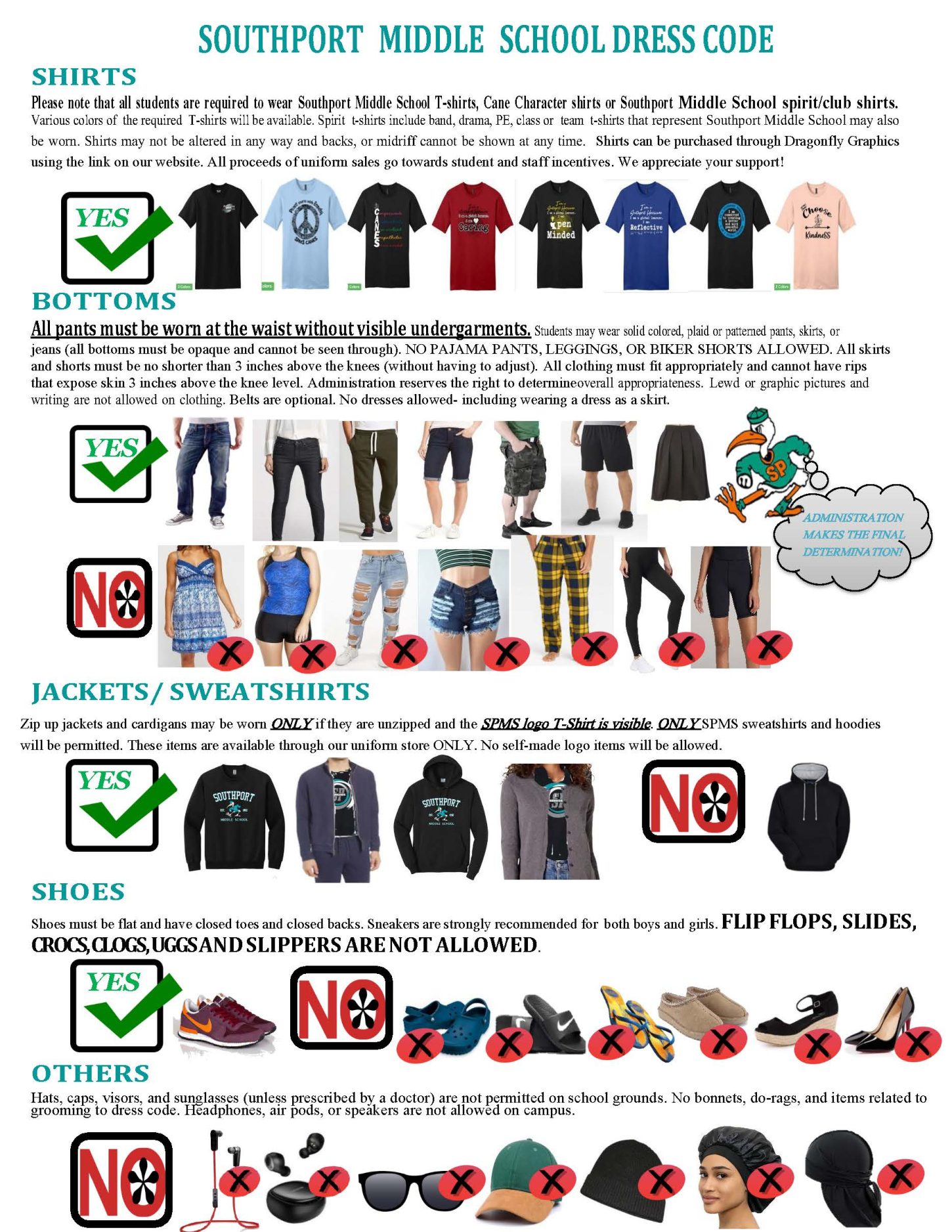 Springview Dress Code Southport Middle School