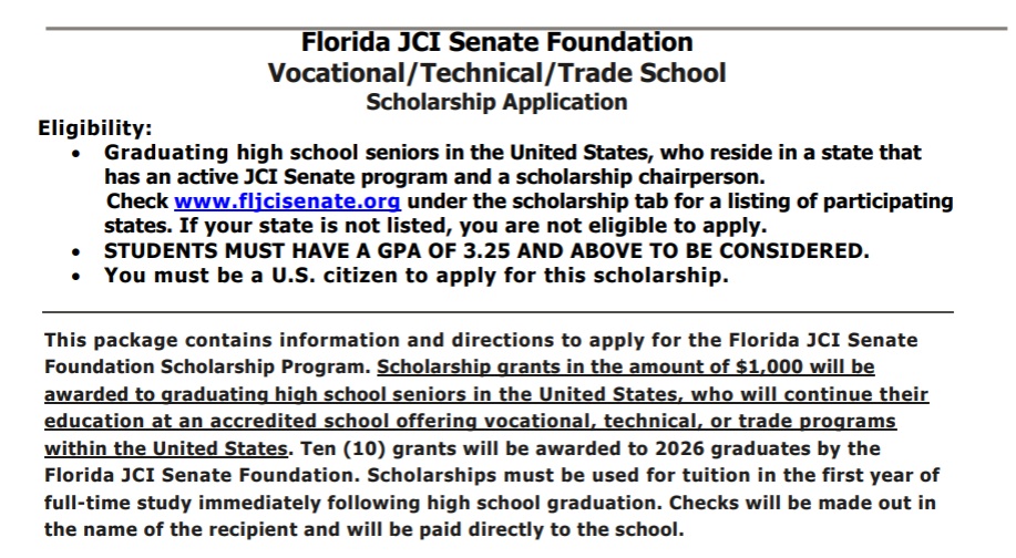 technical senate foundation