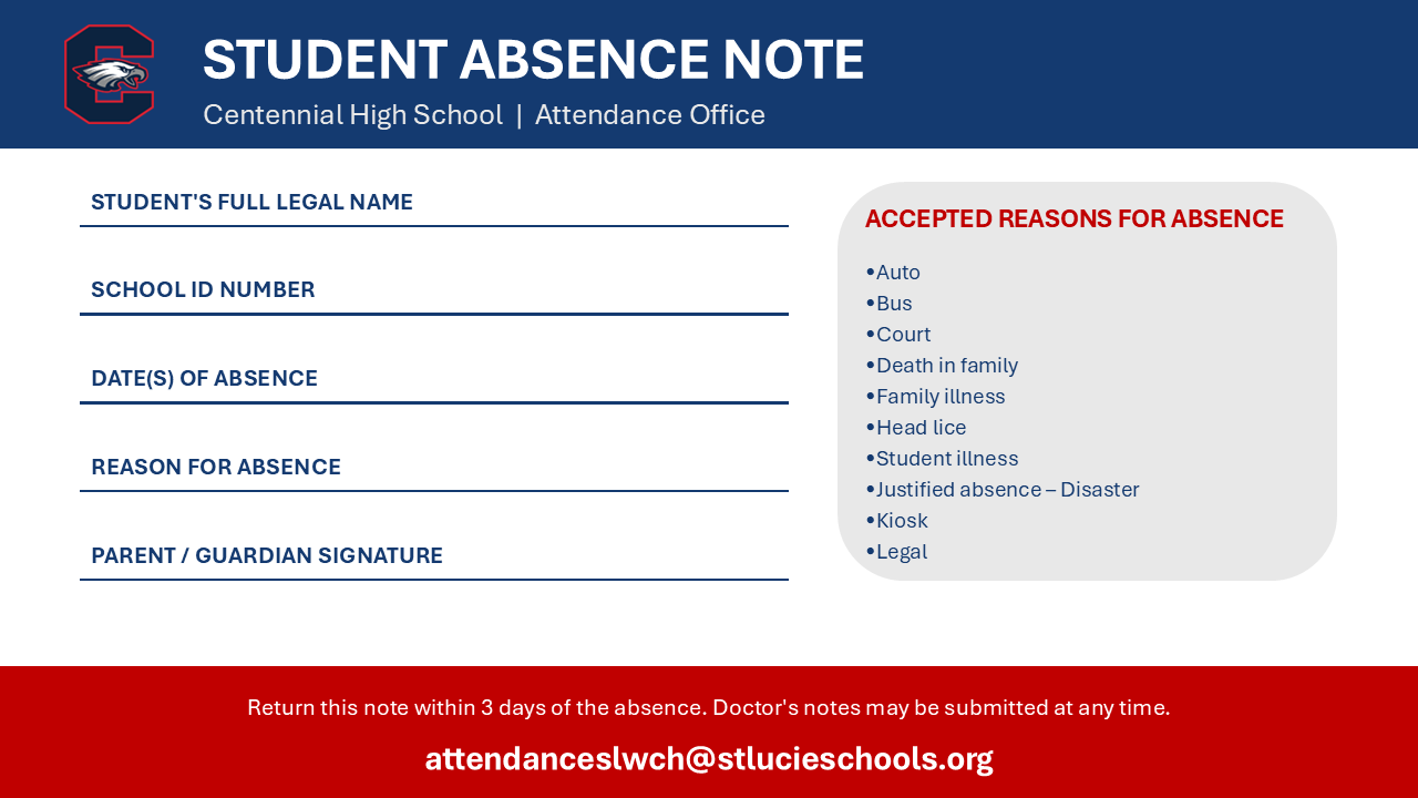St. Lucie West Centennial High School