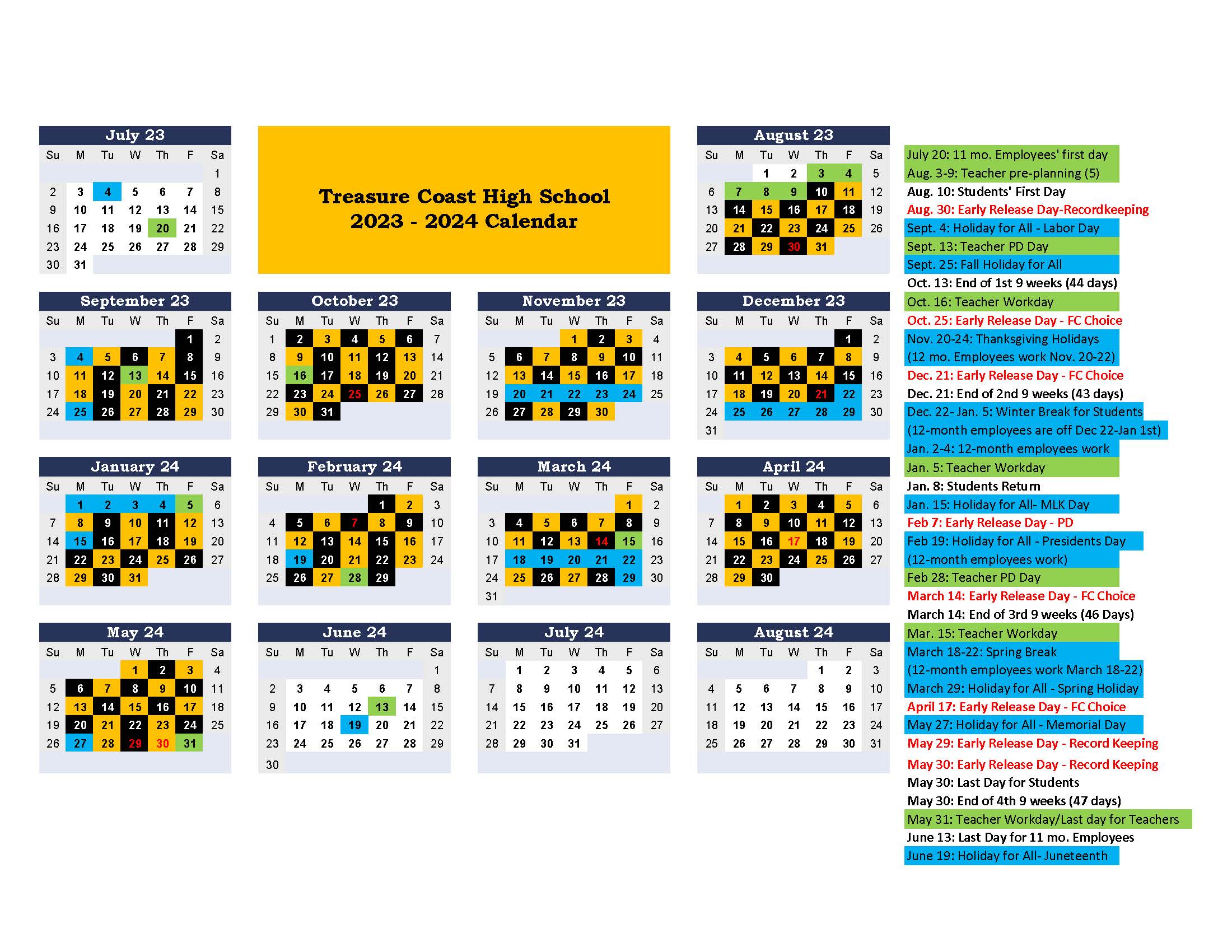 St Lucie County Schools Calendar 2025 Mora Tabbie