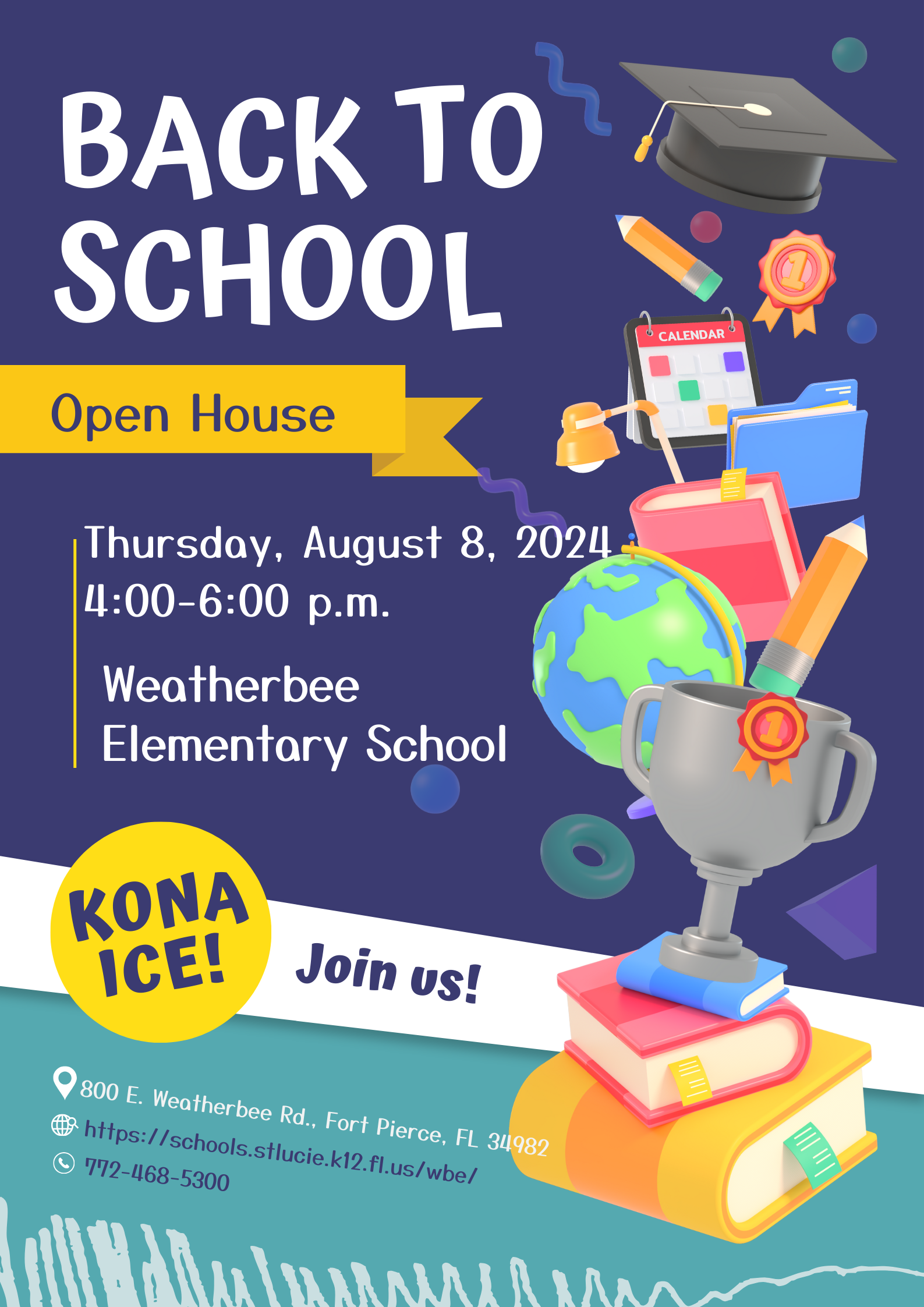 Back to School Open House 2024-2025 – Weatherbee Elementary
