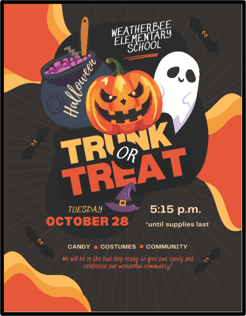 TRUNK OR TREAT FLYER