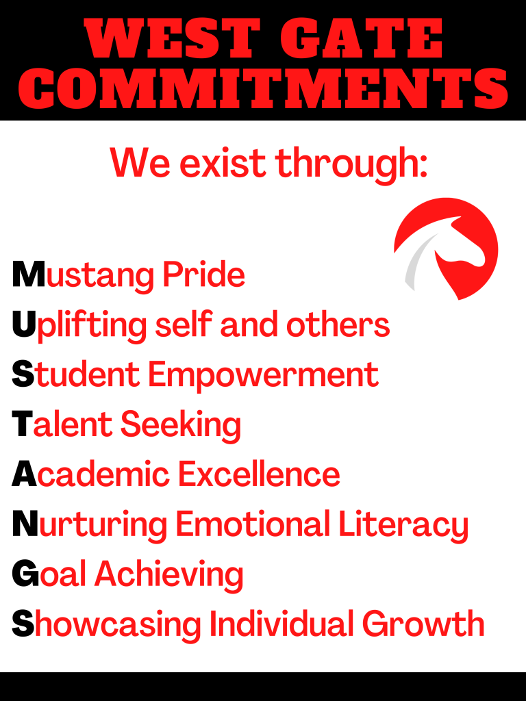 Mission Commitment Our Mission and Commitment – West Gate K-8 School