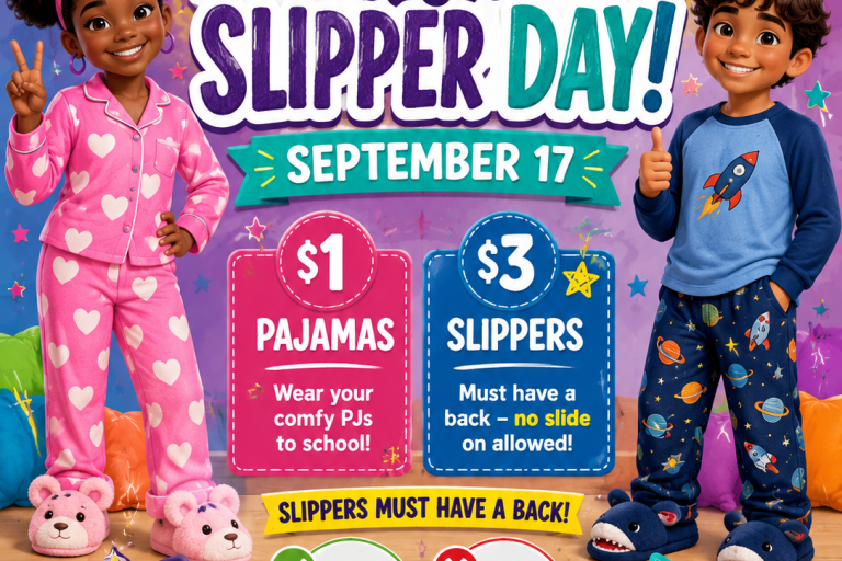 pj fundraiser flyer